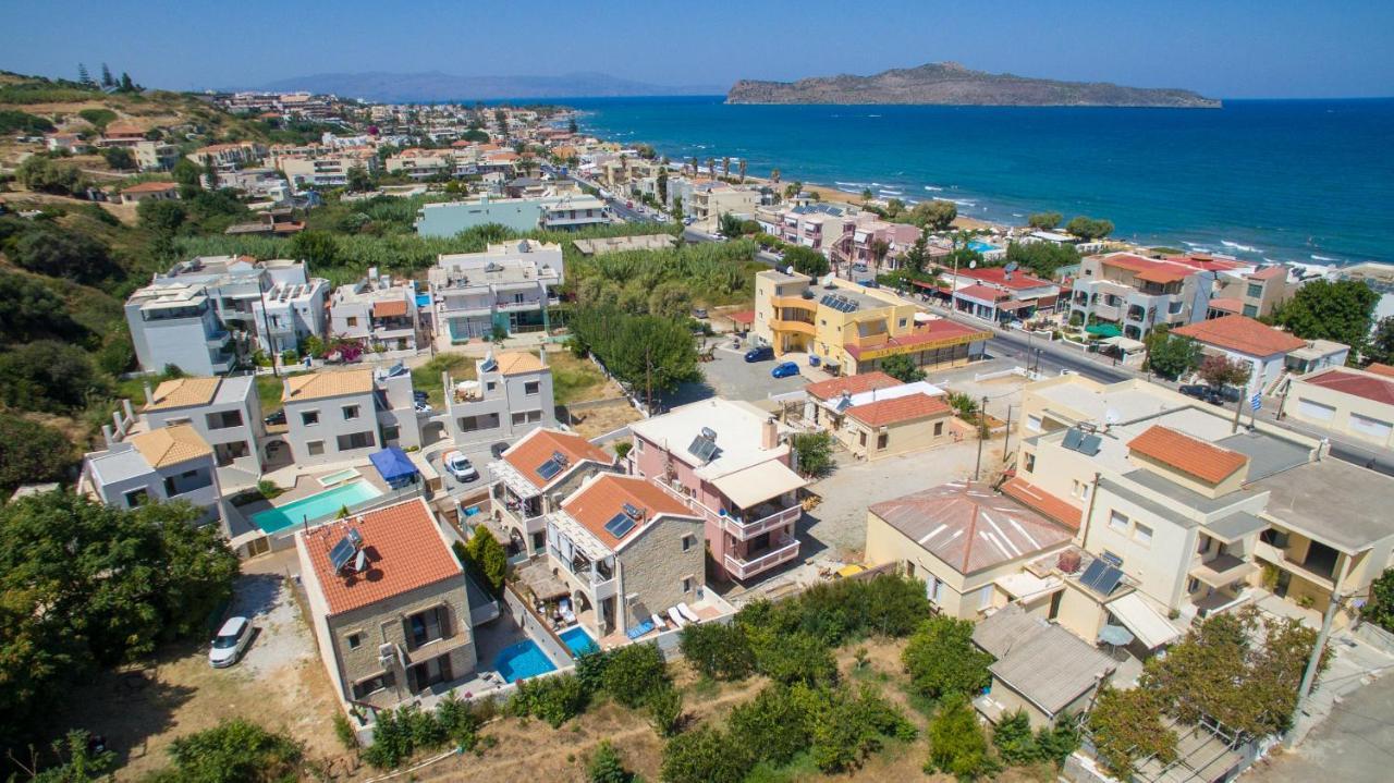 Villa Sirocos Сталос Экстерьер фото