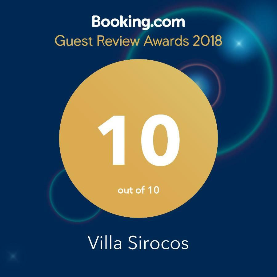 Villa Sirocos Сталос Экстерьер фото